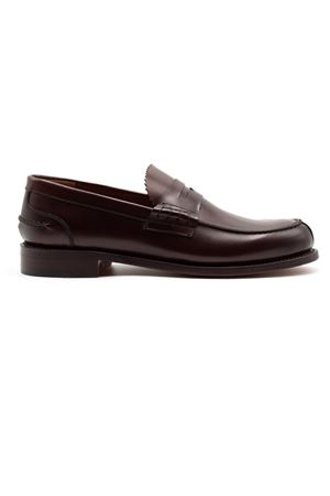 Brown leather penny loafers BERWICK 1707 | 5169TESTAOSCURO